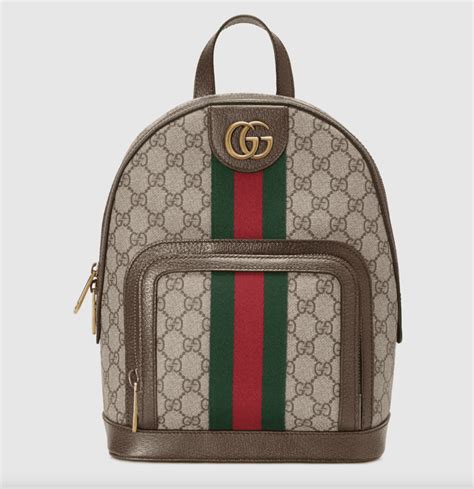 gucci backpack real vs fake with flowers|gucci backpack clone.